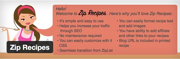 Zip Recipes Plugin - Instruções de instalação